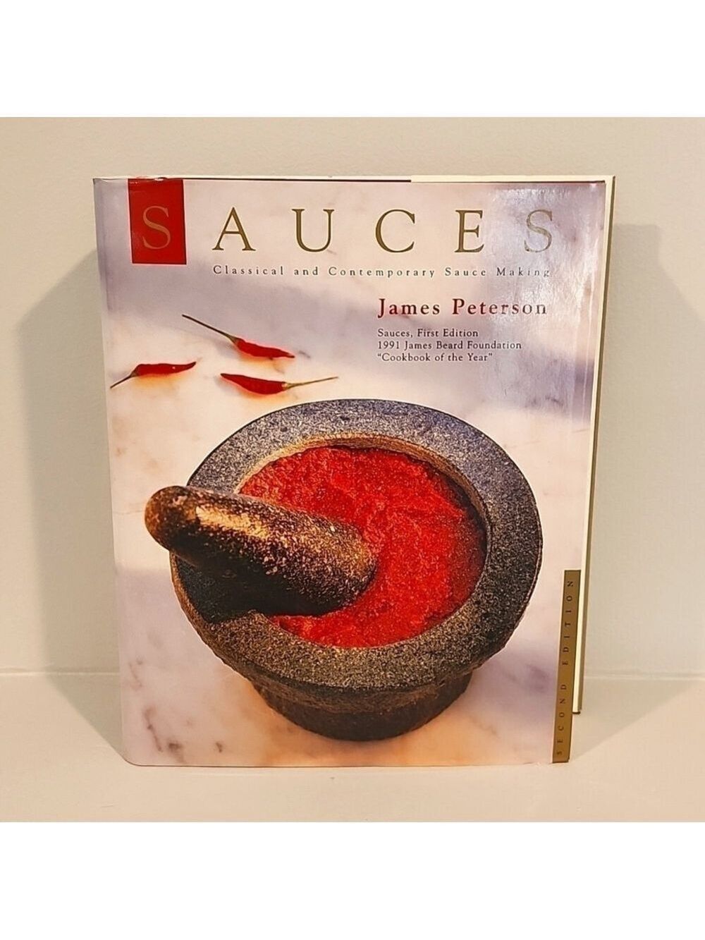 Instructional Sauce Making Book Hard Cover Paper Jacket Cookbook